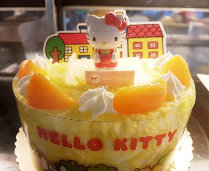 85度C - Hello Kitty歡樂小屋凱蒂貓蛋糕