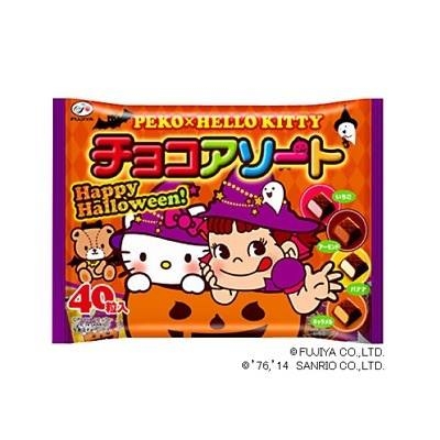 不二家 - 萬聖節 Peko x Hello Kitty凱蒂貓巧克力組