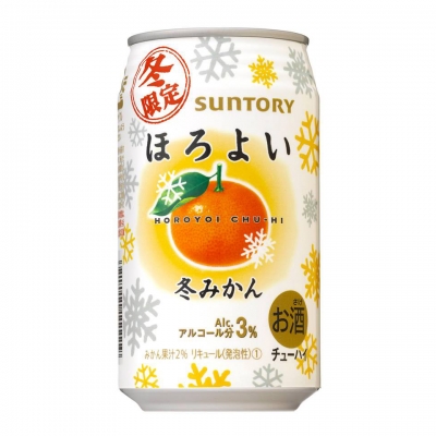 SUNTORY日本三得利 - 微醉冬季蜜柑水果調酒燒酎碳酸水