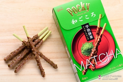 glico日本江崎格力高  - Pocky和之心宇治抹茶酥脆餅乾百琪巧克力棒
