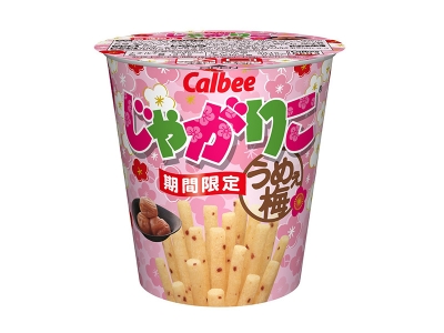 Calbee卡樂比 - Jagariko梅子罐裝馬鈴薯條
