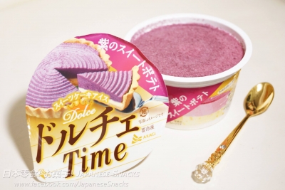 赤城乳業 - Dolce Time甜點時光紫色糖心地瓜冰淇淋
