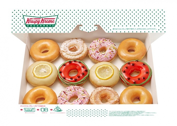 日本Krispy Kreme甜甜圈 - 叮叮夏季甜甜圈禮盒