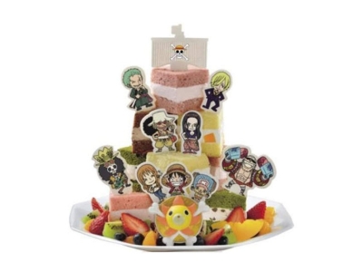 FamilyMart日本全家便利商店 - ONE PIECE航海王千陽號組合蛋糕
