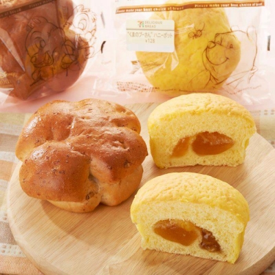 7-11日本便利商店 - 華特迪士尼誕生110週年紀念特集麵包系列