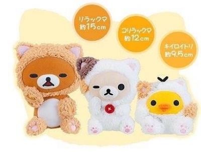 BANPRESTO 一番獎拉拉熊悠閒貓咪主題 -  C賞輕飄飄絨毛娃娃