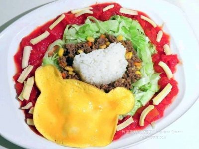 Taco Rice塔可飯佐拉拉熊日式雞蛋玉子燒
