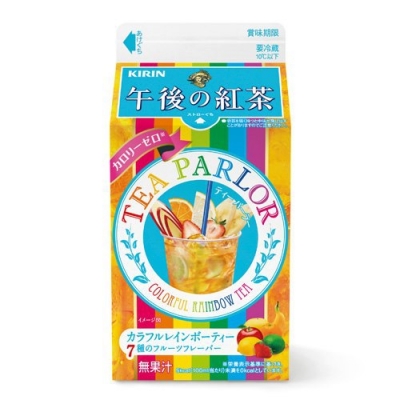 KIRIN日本麒麟 - 午後紅茶Tea Parlor茶沙龍七色彩虹水果茶