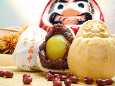 起昇本舖 - 達摩祖師爺不倒翁最中