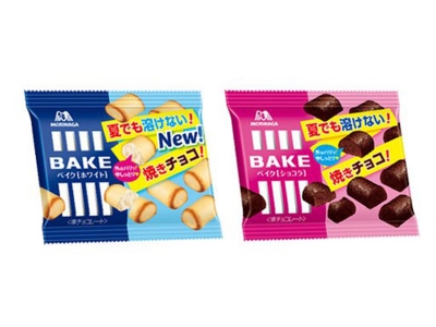 日本森永製菓 - BAKE白巧克力燒
