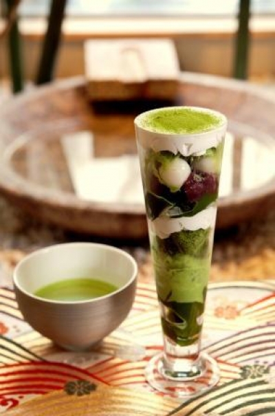 和風咖啡次元 - 抹茶冰淇淋百匯與濃厚抹茶拿鐵
