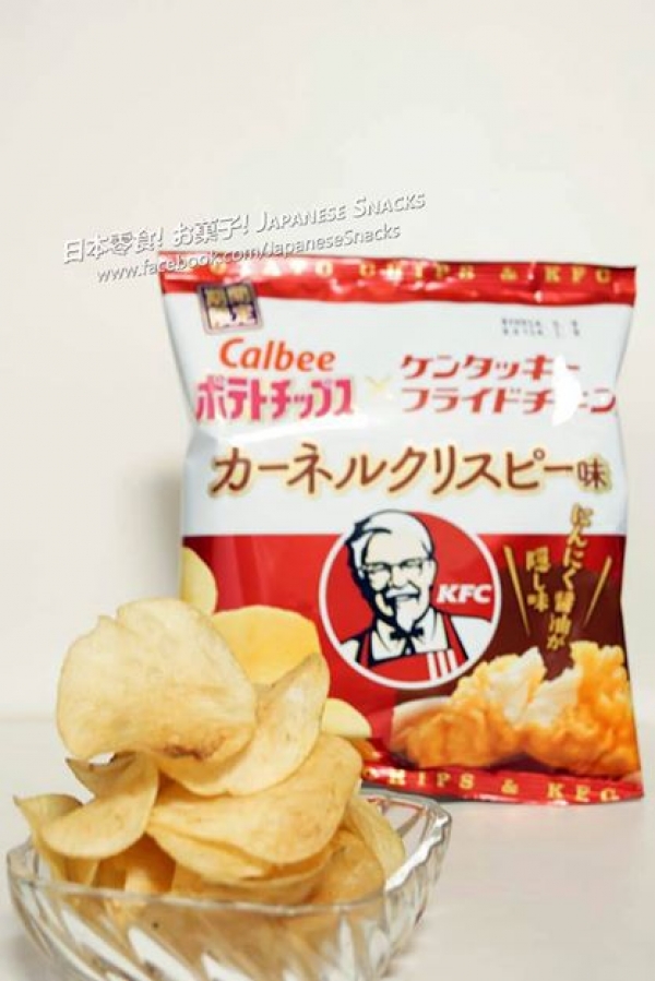 Calbee卡樂比 - KFC日本肯德基上校脆雞洋芋片