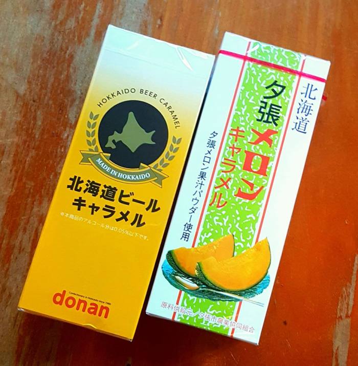 北海道 - 夕張哈密瓜牛奶糖 / 北海道啤酒牛奶糖