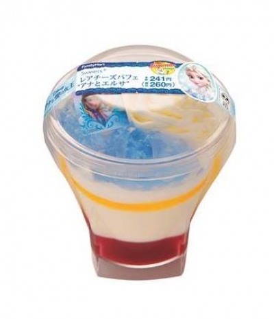 FamilyMart日本全家便利商店 - 冰雪奇緣生乳酪百匯