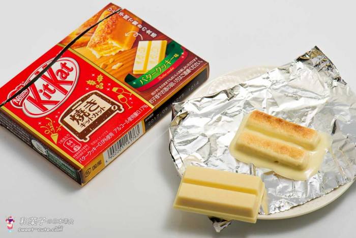 和菓子的甜蜜生活 -日本雀巢「燒烤奶油餅乾KitKat奇巧巧克力」