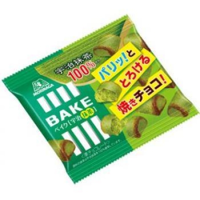 日本森永製菓 - BAKE宇治抹茶巧克力燒