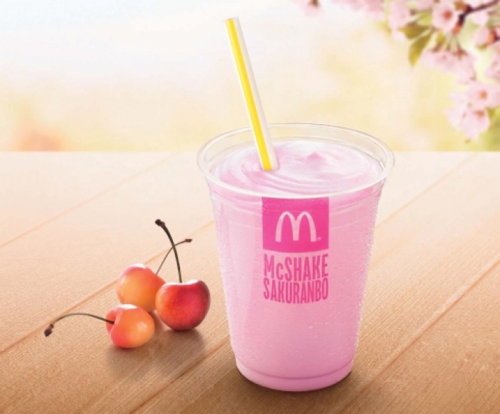 McDonald's日本麥當勞 - 櫻桃奶昔