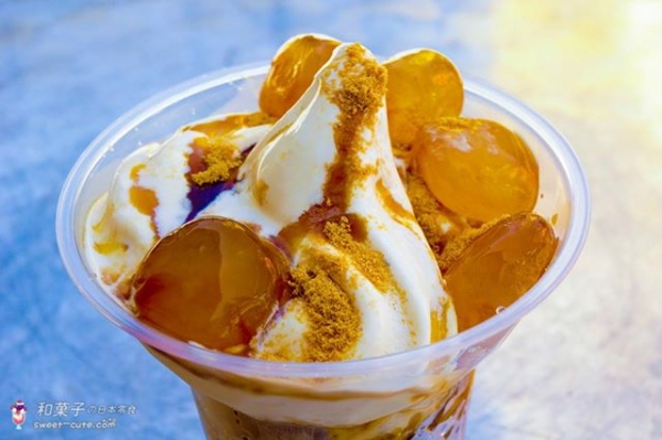 MINISTOP日本迷你島便利商店 - HALOHALO黑蜜黃豆粉蕨餅霜淇淋百匯