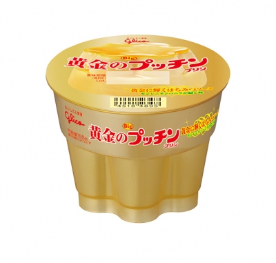 glico日本江崎格力高乳業 - Pucchin黃金噗啾布丁