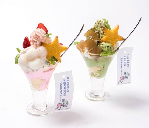 KiKi&amp;LaLa ★ CHEER’S CAFE &amp; DINING - KiKi和風蕨餅冰淇淋百匯 / LaLa和風團子冰淇淋百匯