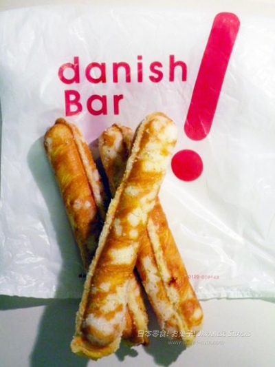 Danish Bar - 酥脆糖霜丹麥麵包牛奶香酥棒