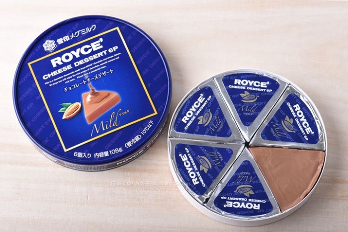 雪印惠牛乳 - ROYCE' Mild CHEESE DESSERT巧克力乳酪甜點