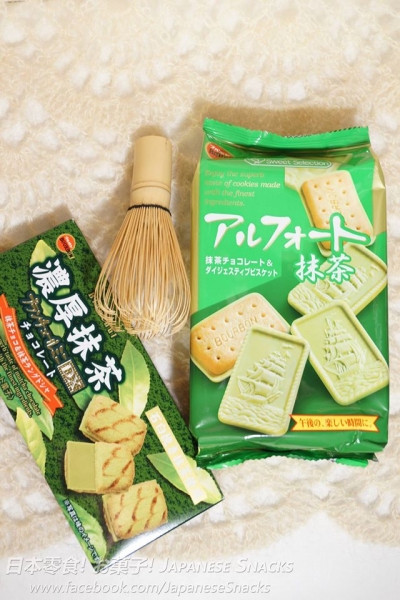 BOURBON日本北日本 - Blanchul白蘭琪爾迷你DX濃厚抹茶巧克力貓舌頭儂格酥夾心餅乾 / Alfort帆船抹茶巧克力餅乾