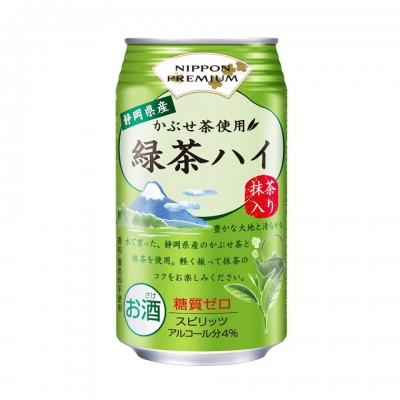 OENON - NIPPON PREMIUM 使用静岡縣産冠茶”綠茶酸酎碳酸水
