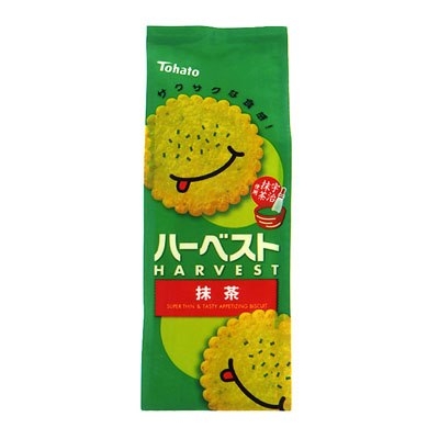 Tohato東鳩 - Harvest哈維薄燒抹茶餅乾
