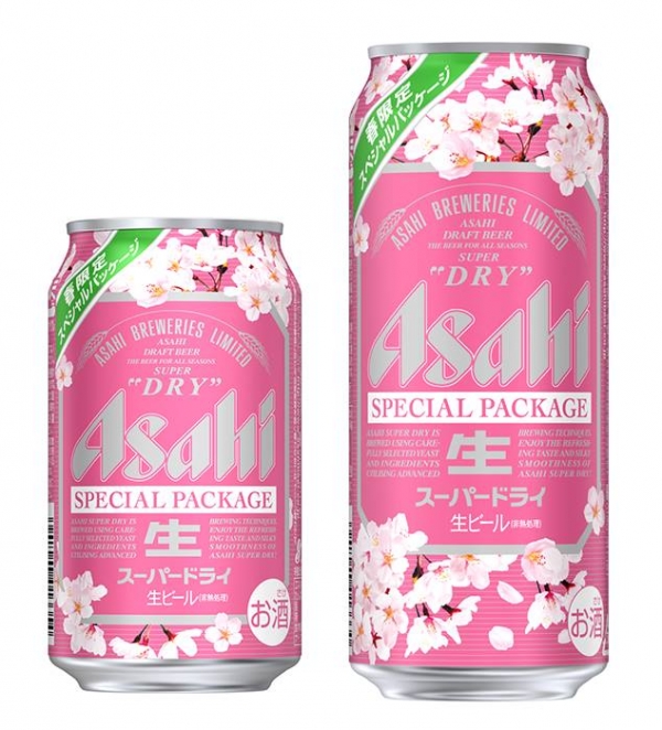 Asahi日本朝日啤酒 - Asahi Super Dry春季限定櫻花版特別包裝