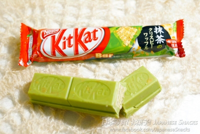 日本雀巢 - 酥脆威化餅抹茶KitKat奇巧巧克力棒