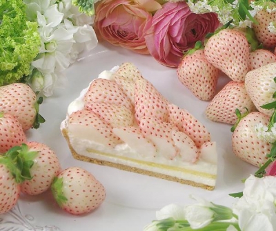 Qu'il fait bon Grande Maison銀座店 - 白色草莓初戀芬芳水果塔