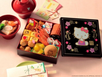 紀文食品 - Hello Kitty凱蒂貓新年正月料理重詰便當