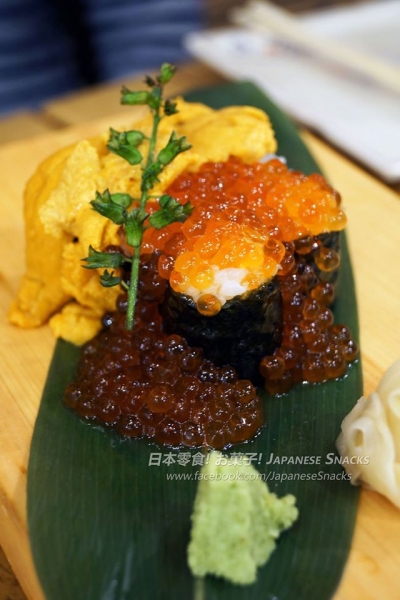 日本鮮魚甲殻類同好會 - 鮭魚卵壽司 / 海膽壽司