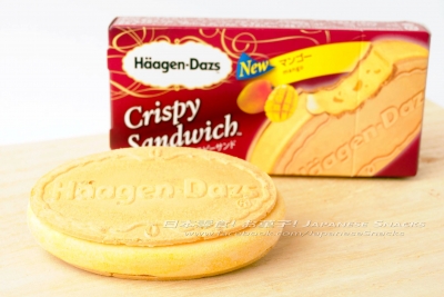 Häagen-Dazs日本哈根達斯 - 芒果Crispy Sandwich酥脆三明治冰淇淋夾心餅乾