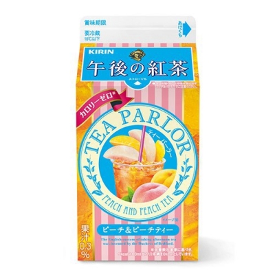 KIRIN日本麒麟 - 午後紅茶Tea Parlor茶沙龍水蜜桃 × 水蜜桃果茶