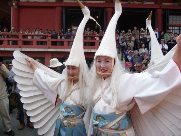 淺草寺白鷺之舞