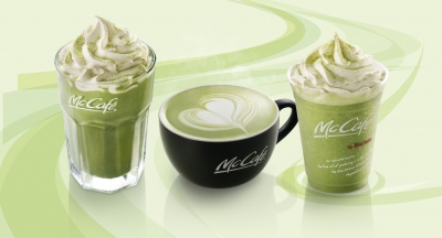 McDonald's日本麥當勞McCafe by Barista - 抹茶拿鐵 / 冰抹茶拿鐵 / 抹茶拿鐵法拉沛