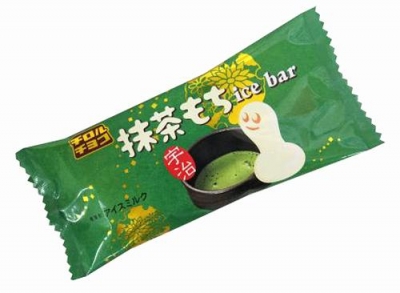 FamilyMart日本全家便利商店限定 - TIROL-CHOCO日本迷你滋露巧克力抹茶麻糬冰棒