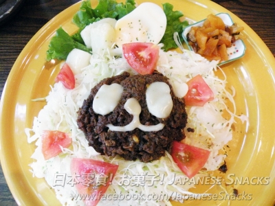 阿佐谷熊貓珈琲店 - 沖繩塔可飯風椰汁咖哩肉醬餐