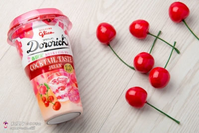 glico日本江崎格力高 - Dororich櫻桃與水蜜桃什錦果凍飲料