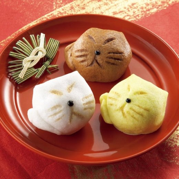 京都招財貓饅頭