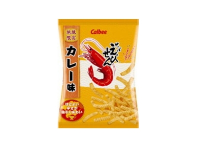 Calbee卡樂比 - 咖哩蝦味先