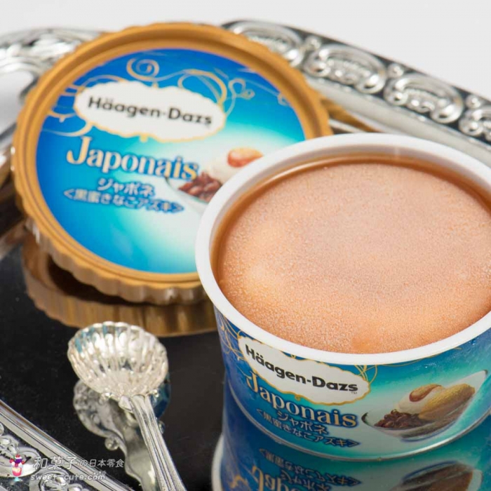 Häagen-Dazs日本哈根達斯 - 7-11日本便利商店限定Japonais和風黒蜜黃豆粉紅豆冰淇淋