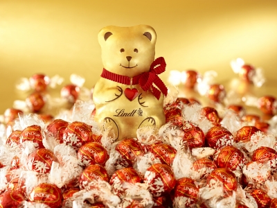 Lindt日本瑞士蓮 - 黃金泰迪熊巧克力
