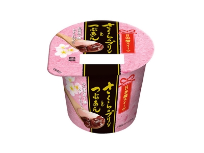 協同乳業 - 日本橋甜品櫻花布丁加紅豆餡