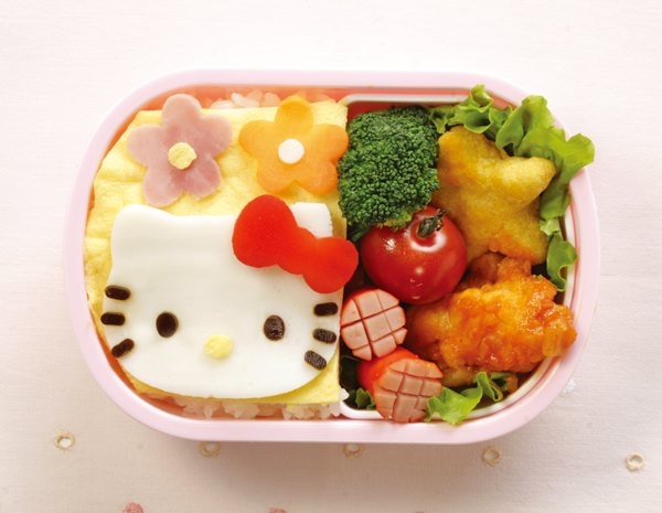 Hello Kitty凱蒂貓卡通人物愛心便當