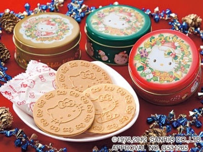 Hello Kitty凱蒂貓聖誕節迷你法蘭酥