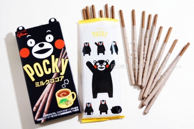 glico日本江崎格力高 - 熊本熊酷MA萌版Pocky牛奶可可亞百琪巧克力棒