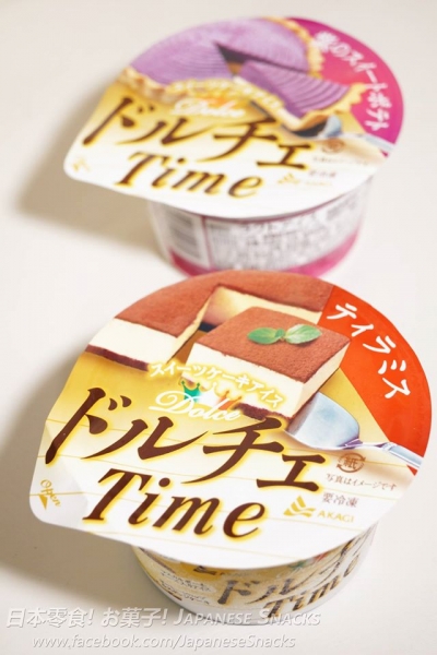 赤城乳業 - Dolce Time甜點時光提拉米蘇蛋糕冰淇淋 / Dolce Time甜點時光紫色糖心地瓜冰淇淋